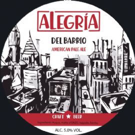 C. ALEGRIA - Alegria Del Barrio APA 30LT 5% - GLUTEN FREE