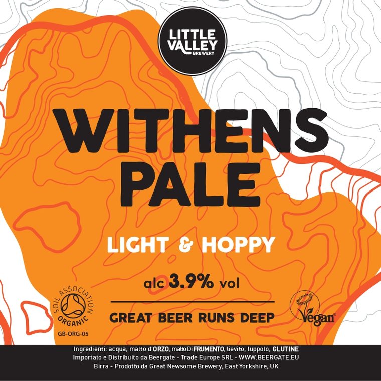 Medaglione da pompa Little Valley Withens Pale