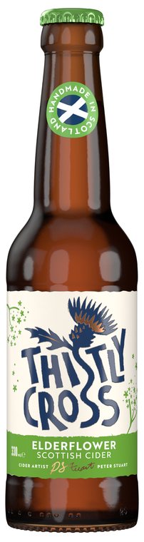Bottiglia di Thistly Cross Elderflower