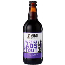 8*50cl Great Newsome Br. Liquorice Lads Stout 4.3%