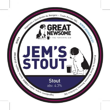 Great Newsome Jem's Stout 30LT 4.3%