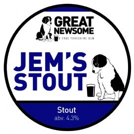 Great Newsome JEMS STOUT CASK 20,5 LT  4.3%