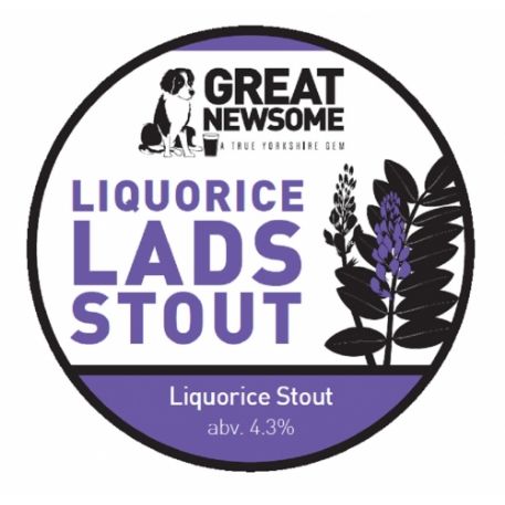 Great Newsome Liquorice Lads Stout CASK 20.5LT 4.3%