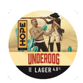 HOPE BEER DUBLIN - Underdog Session Lager 30LT 4.8%