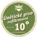 UNETICKY PIVOVAR Bohemian Lager 10°  4%