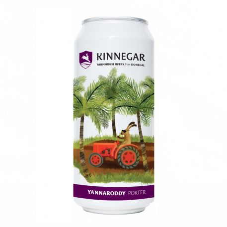 24*44cl KINNEGAR BREWING Yannaroddy Porter  LATTINA 4.8%