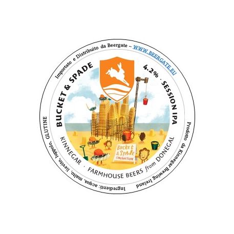 KINNEGAR BREWING Bucket & Spade Session Rye IPA 30LT 4%
