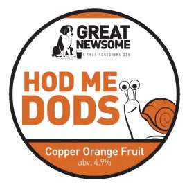 Great Newsome Hod Me Dods - Copper Orange Fruit CASK 20,5 LT 4.9%