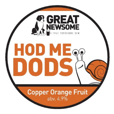 Great Newsome Hod Me Dods - Copper Orange Fruit CASK 20,5 LT 4.9%