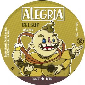 C. ALEGRIA - Alegria Del Sur Marzen 30LT 6% - GLUTEN FREE