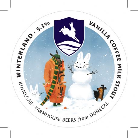 KINNEGAR BREWING WINTERLAND - VANILLA COFFEE MILK STOUT 30LT 5.3%