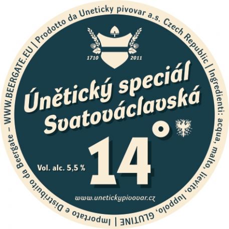 UNETICKY PIVOVAR
Svatováclavská 5.8%  - 14° SPECIAL